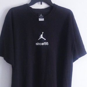 JORDAN / BLACK / WHITE / XL / SHORT / SLEEVES /
